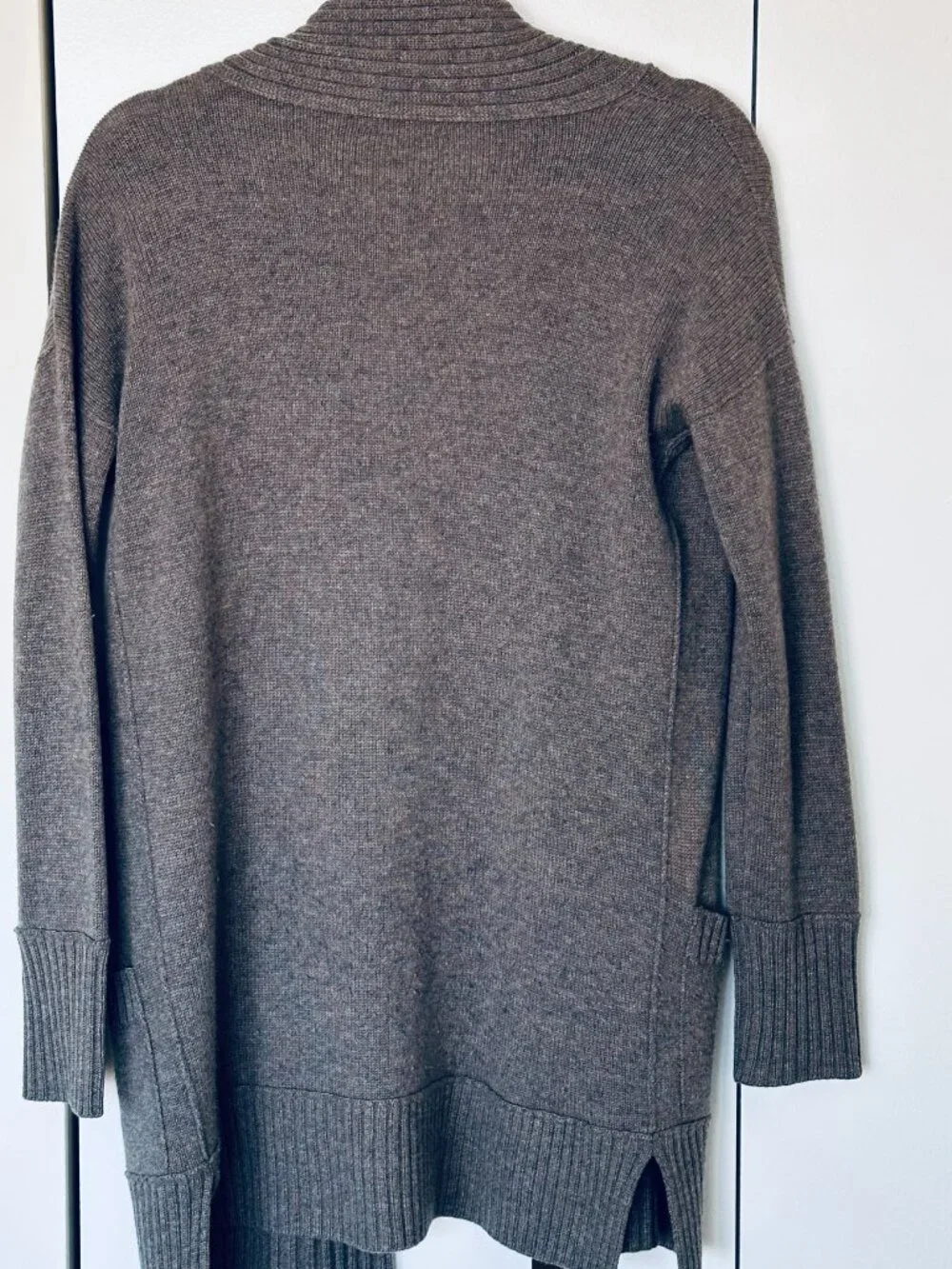 Club Monaco Grey Open Front Cardigan - OS